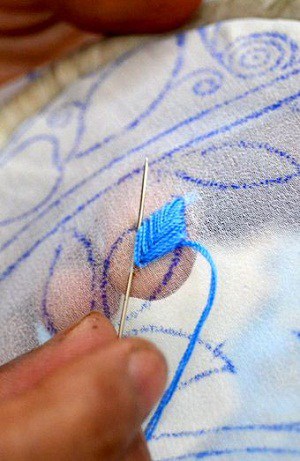 Nishwa Chikan- Bakhiya Stitches